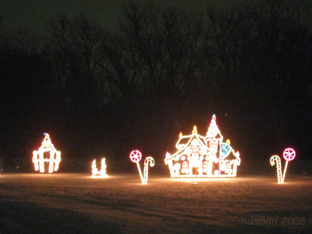 Christmas Lights Hines Drive 2008 080.jpg - The 2008 Wayne County Hines Drive Christmas Light Display. 4.5 miles of Christmas Light Displays and lots of animation!